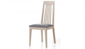 Silla respaldo alto tapizada para hostelería