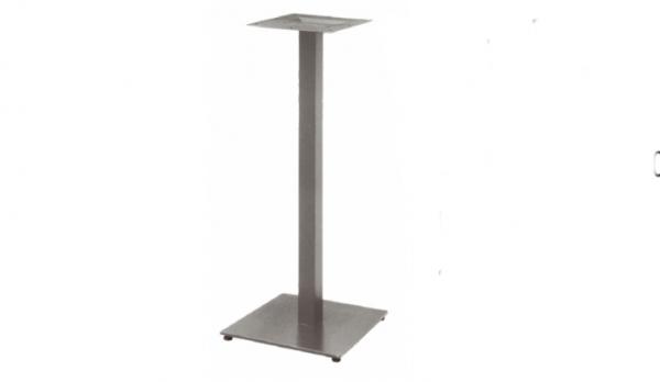 Pie 582 para mesa alta en hierro de exterior