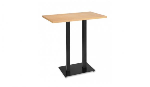 Mesa alta doble para hosteleria
