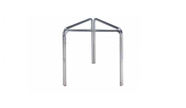 Pie aluminio mesa redonda 60cm