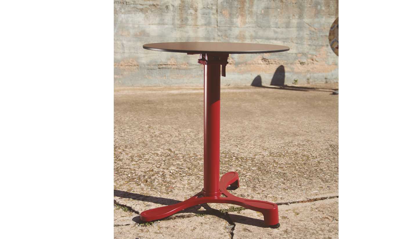 Base central plegable aluminio "Apilt"