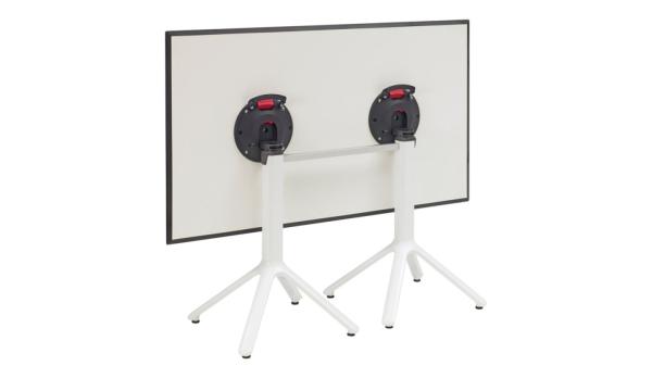 Base central plegable DOBLE aluminio "Nome"