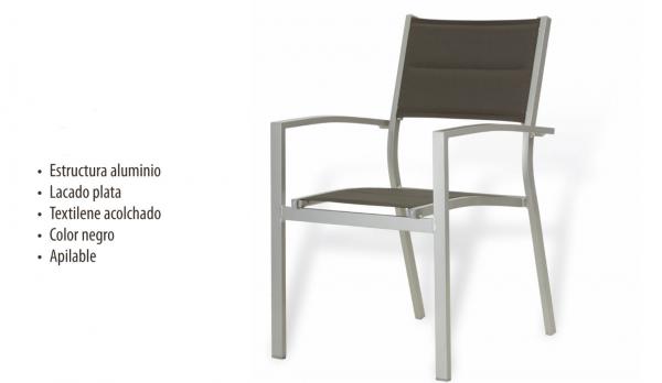 Silla hosteleria exterior 296
