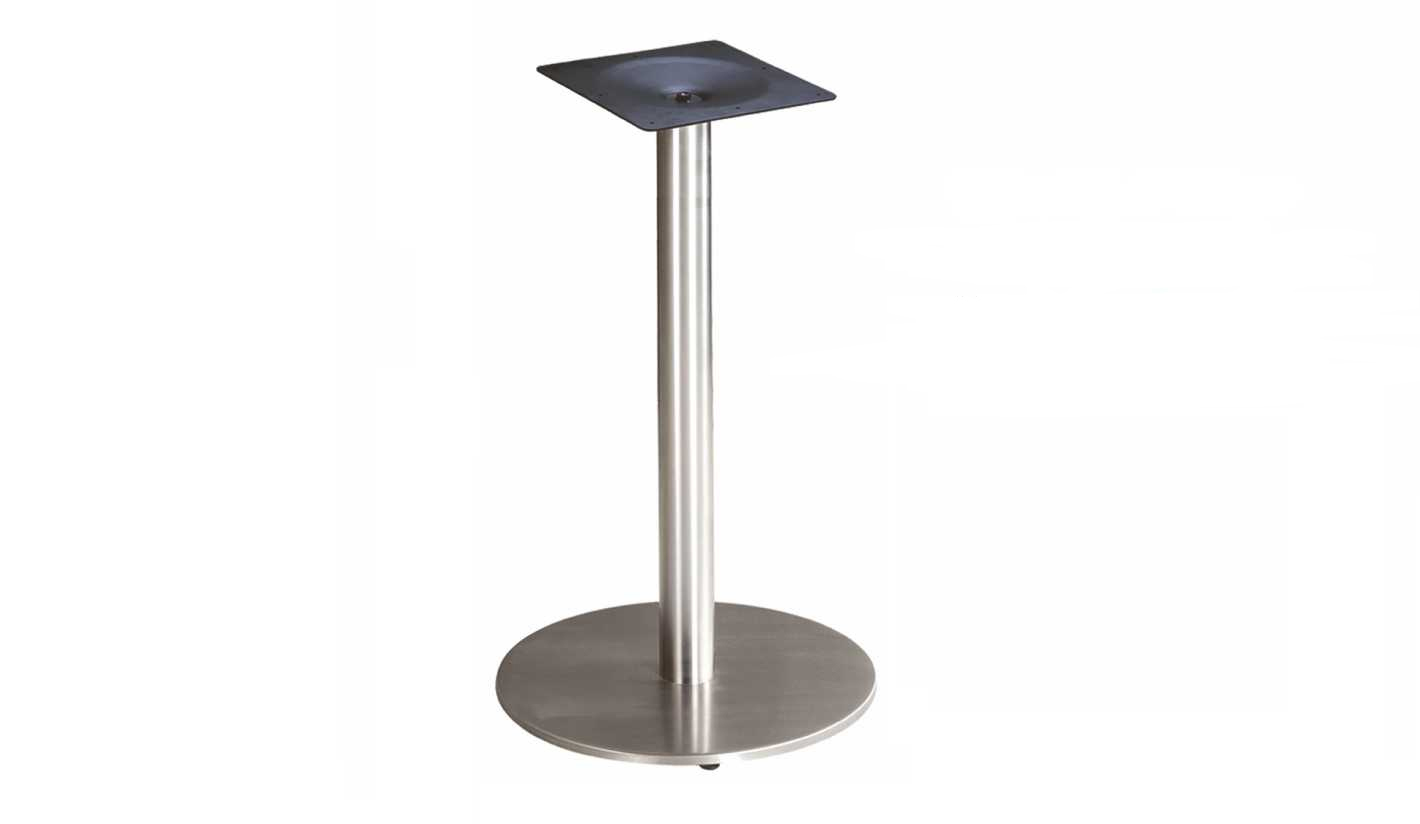 Pie para mesas redondas en INOX