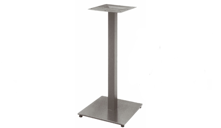 Pie de mesa hosteleria en HIERRO altura 72 cm.