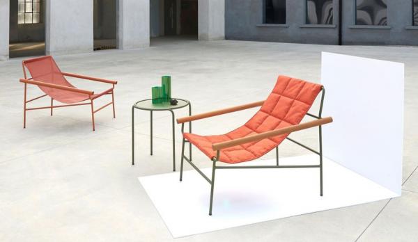 Sillón Lounge transpirable para exterior y jardín