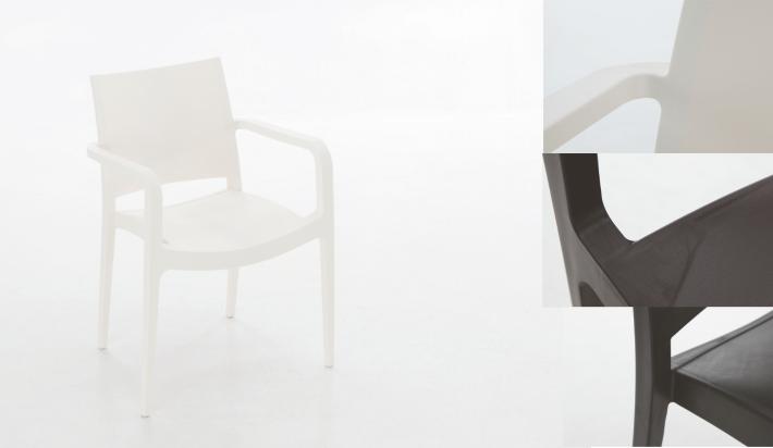Silla Exterior plástico - polipropileno 342