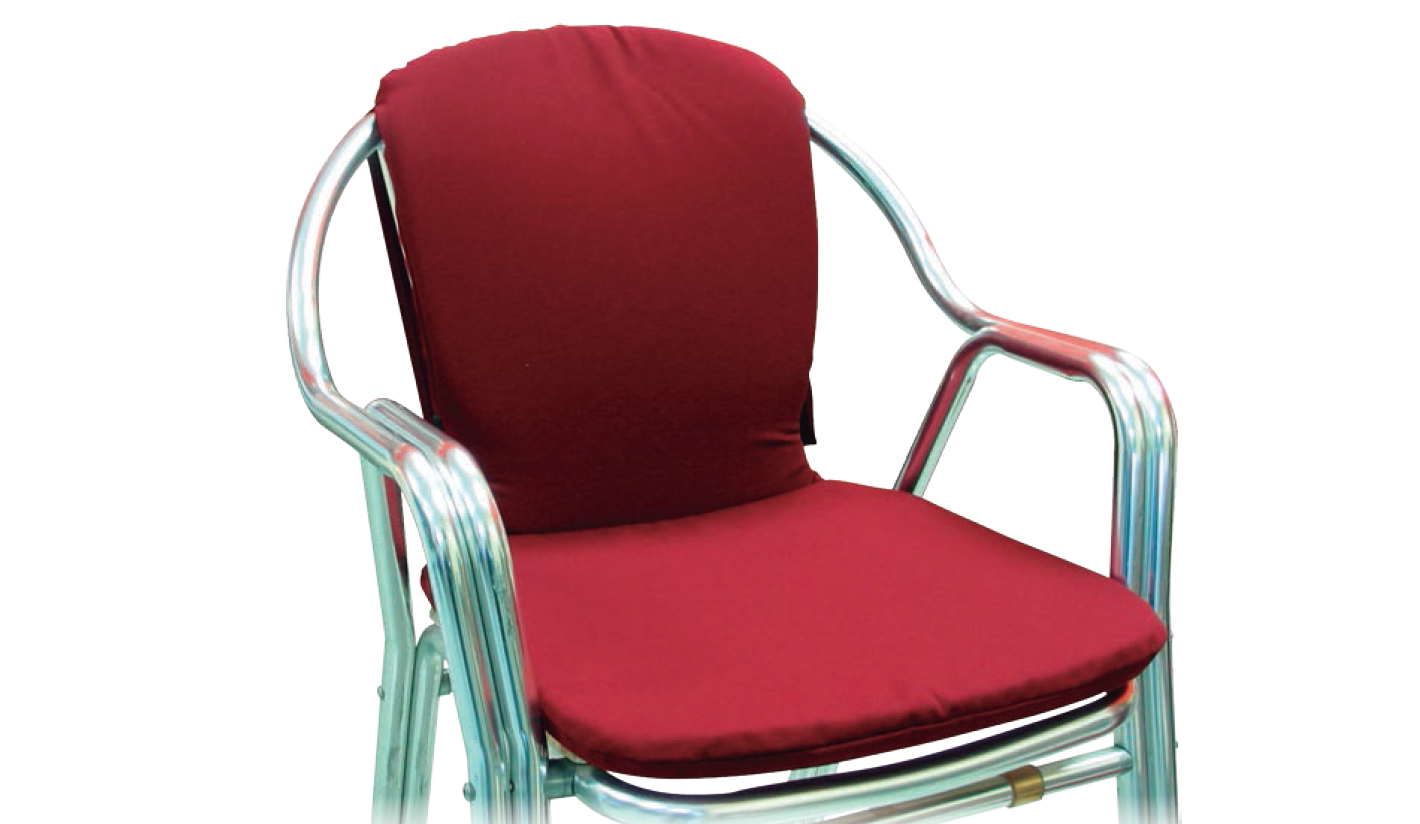 Cojín para silla respaldo curvo