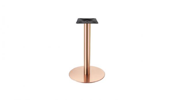 Base de cobre inoxidable redonda