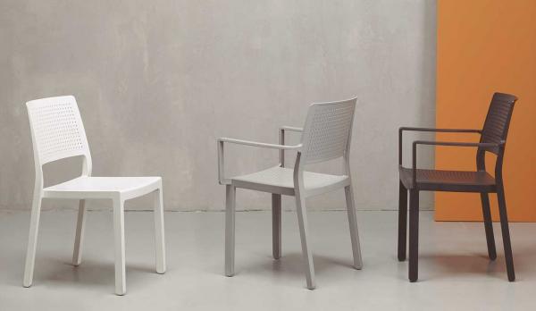 Silla tecnopolímero "Esmi"