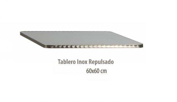 Tablero 60x60 acero inoxidable