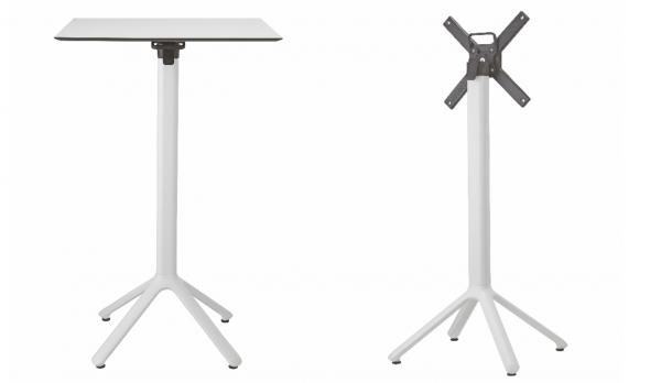 Base central plegable ALTA aluminio disponible en 3 colores "Nome"