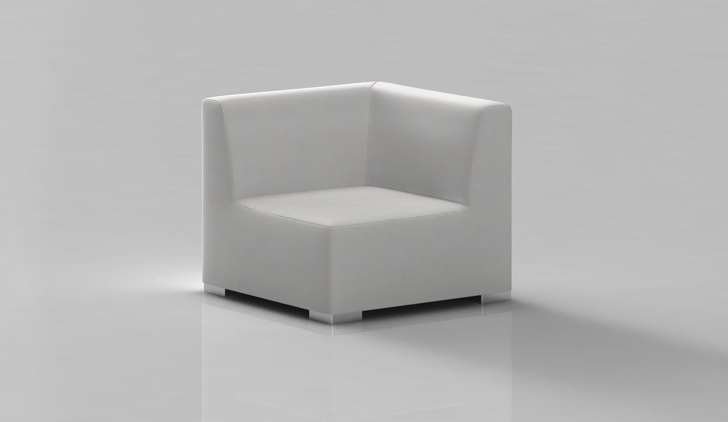 Mueble Sofá Chillout rincón 91x91 cm.