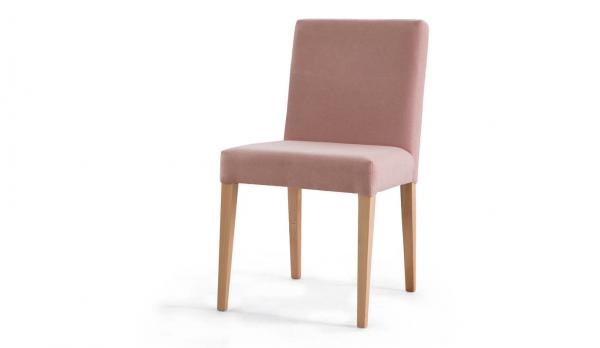 Silla tapizada para hostelería