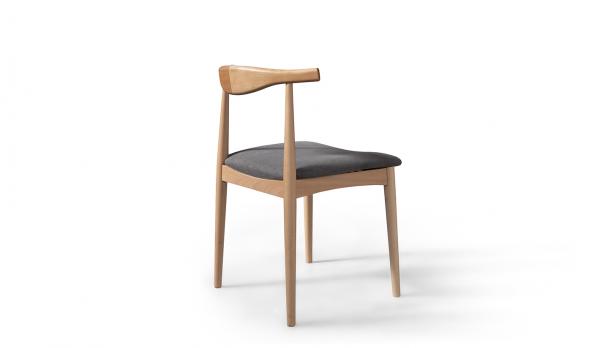 Silla hosteleria tapizada para restaurantes en varios colores y maderas