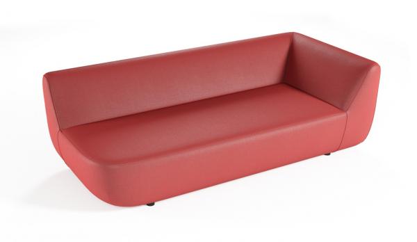 Sofa con brazo izquierdo