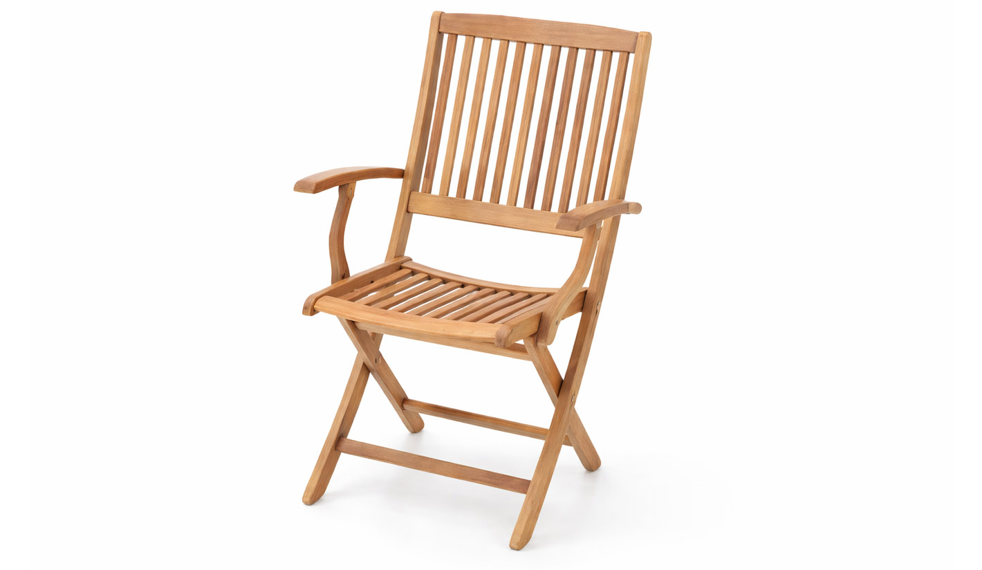 Silla de teca grado A