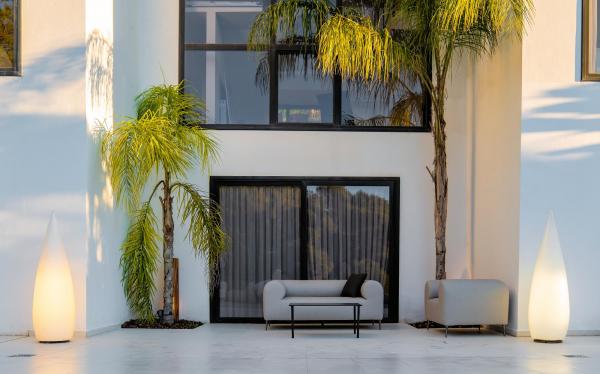 Conjunto tipo chester para exterior