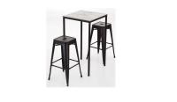 Mesa alta de 60 x 70 cuadrada