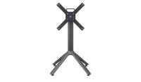 Base central plegable DOBLE aluminio "Nome"