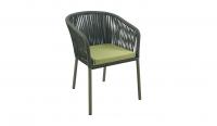 Sillón de cuerda trenzada en varios colores