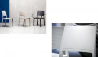 Silla de tecnopolimero en varios colores