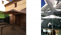 Parasol Heavy Duty de 3 x 3 metros