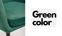 Sillón tapizado para restaurantes y bares con tela waterproof
