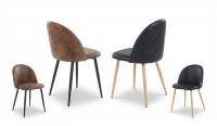 Sillón hosteleria TUMI Polipiel en marrón o negro