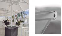 Parasol reforzado para hosteleria de 3x3