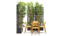 Jardinera / Separador de 3 alturas