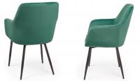 Sillón tapizado para restaurantes y bares con tela waterproof