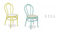 Silla contract tapizada en varios colores