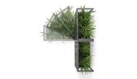 Jardinera / Separador de 3 alturas