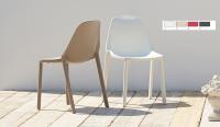 Silla de resina Pau sin brazos- Oferta