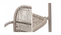Sillón para contract exterior con wicker sintético