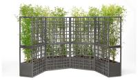 Jardinera / Separador de 3 alturas