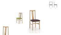 Silla hosteleria tapizada para bares en varios colores