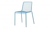 Silla de acero de gran calidad para exterior