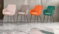 Sillón tapizado para restaurantes y bares con tela waterproof