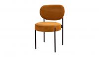 Silla tapizada en 4 colores distintos