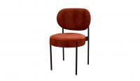 Silla tapizada en 4 colores distintos
